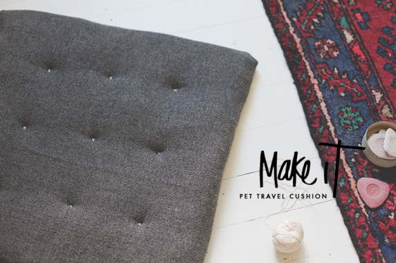 dog travel cushion